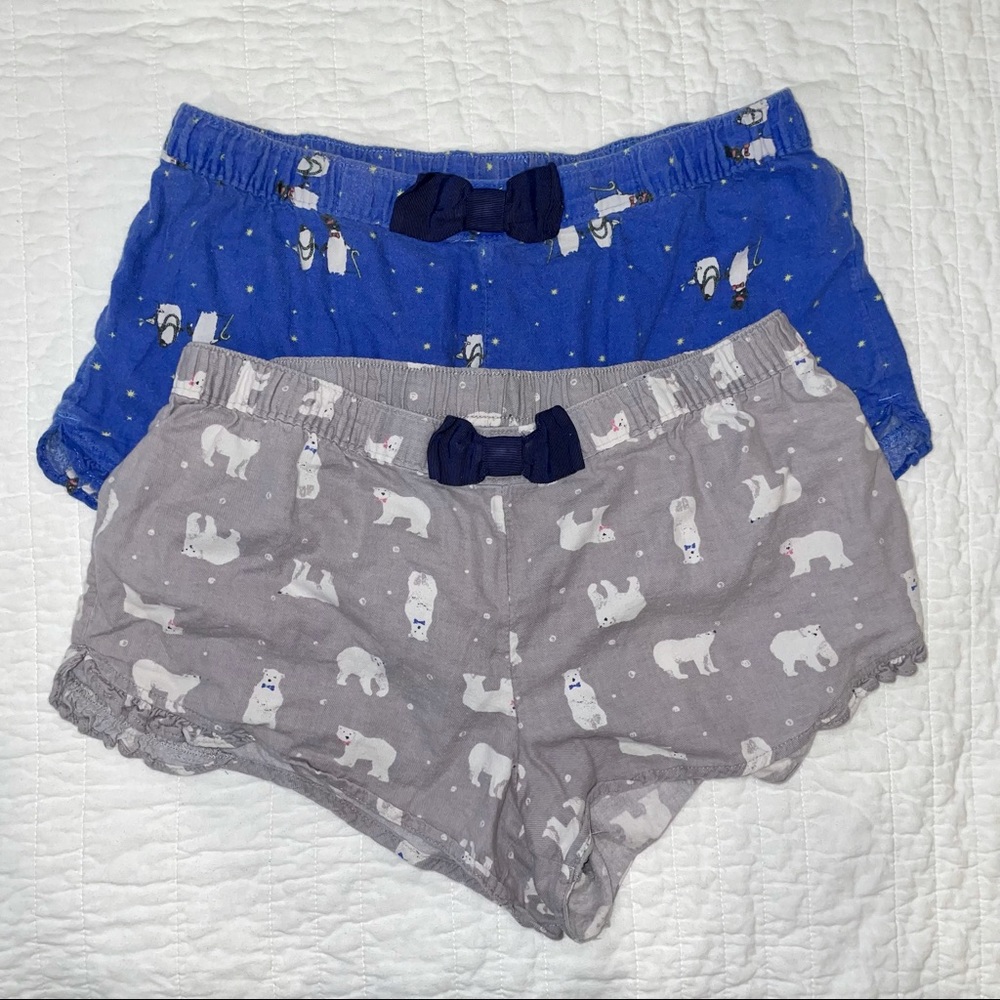 AERIE PJ FLANNEL BOXERS🤍